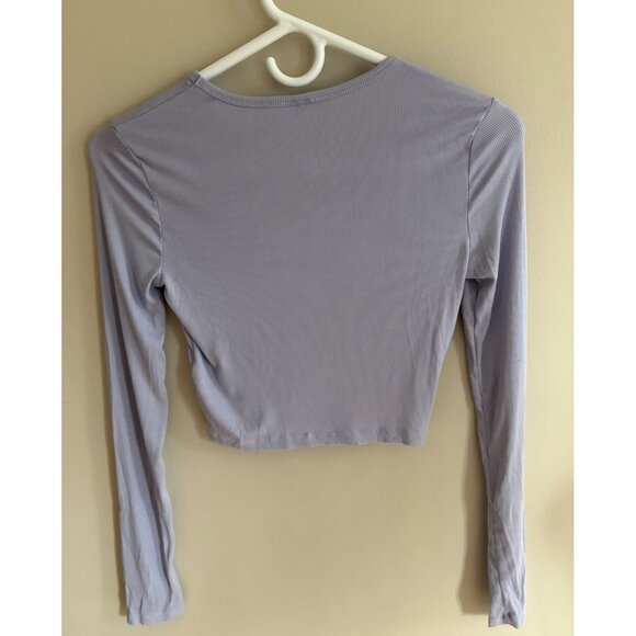 Aritzia Sunday Best Top Bundle Honor Rib Long Sleeve +  Lola Henley Tank Size S - Picture 3 of 13